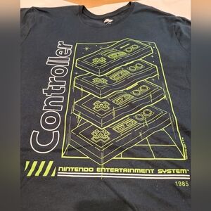 Fashion Nova Nintendo Entertainment System Graphic Tee Men's XXL Green